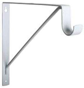 Knape & Vogt KV 1195 1195 WH Heavy-Duty Closet Rod and Shelf Bracket, 500 lb, 10 in H, Steel, Pack of 10