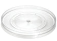 Interdesign 54030 Turntable, Plastic, Clear, Pack of 4