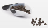 Good Grips 1067686 Scoop, 8 oz Volume, 11 in L, Plastic, Black/Clear