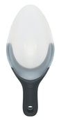 Good Grips 1067686 Scoop, 8 oz Volume, 11 in L, Plastic, Black/Clear