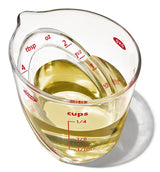 Good Grips 1109880 Measuring Cup, 2 oz Capacity, Plastic, Clear