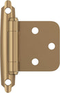 Amerock BPR3429CZ Cabinet Hinge, 110 deg Hinge Opening, Self-Closing Close, Champagne Bronze