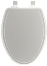 Mayfair 147SLOW-000 Toilet Seat, Elongated, Molded Wood/Plastic, White