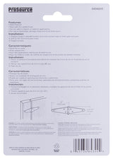 ProSource LSH-Z04-C2PS Strap Hinge, 1.4 mm Thick Leaf, 4 in, Steel, 180 Range of Motion