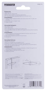 ProSource LSH-Z06-C2PS Strap Hinge, 1.8 mm Thick Leaf, Steel, 180 Range of Motion