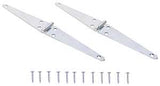 ProSource LSH-Z06-C2PS Strap Hinge, 1.8 mm Thick Leaf, Steel, 180 Range of Motion
