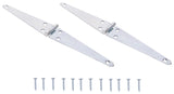 ProSource LSH-Z06-C2PS Strap Hinge, 1.8 mm Thick Leaf, Steel, 180 Range of Motion