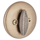Kwikset 660 5RCLRCSK3BX Deadbolt, Alike Key, Steel, Antique Brass, 2-3/8, 2-3/4 in Backset, K3 Keyway, Pack of 3