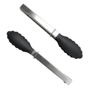 Chef Craft 22098 Mini Tongs, 7 in L, Nylon, Dishwasher Safe: Yes