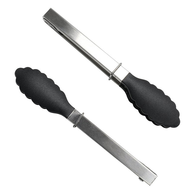 Chef Craft 22098 Mini Tongs, 7 in L, Nylon, Dishwasher Safe: Yes
