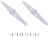 ProSource LSH-G04-C2PS Strap Hinge, 1.4 mm Thick Leaf, 4 in, Steel, 180 Range of Motion