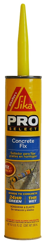 Sikaflex PRO SELECT Series 515318 Concrete Fix, Gray, 10.1 oz Cartridge