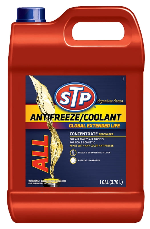 STP 11073 Anti-Freeze and Coolant, 1 gal, Yellow, 3/PK, Pack of 3