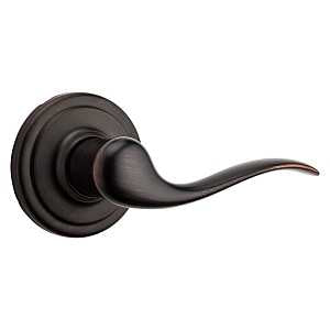 Kwikset Signature Series 788TNL 11P RH CP Half Inactive Dummy Lever, Zinc, Residential, Right Hand, Venetian Bronze