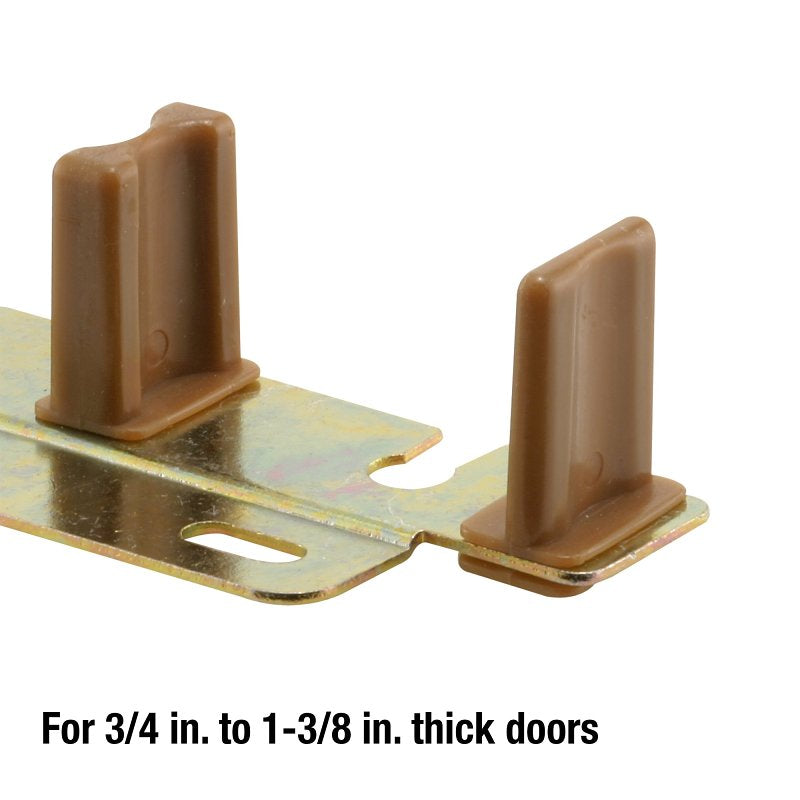 Prime-Line N 6796 Closet Guide, Nylon/Steel, Floor Mounting