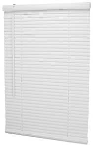 Simple Spaces PVCMB-0A Blind, 42 in L, 23 in W, Vinyl, White