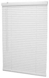 Simple Spaces PVCMB-0A Blind, 42 in L, 23 in W, Vinyl, White