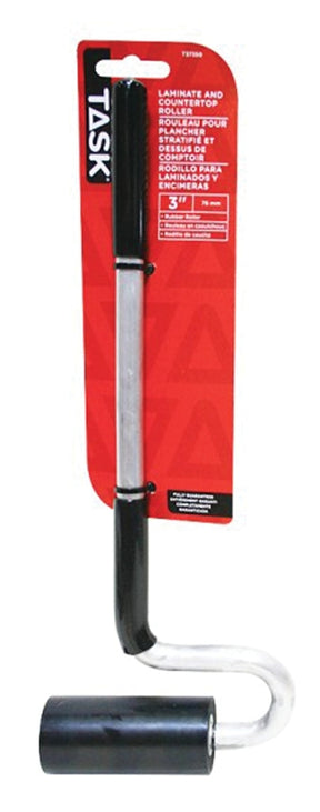 TASK T37350 Laminate and Countertop Roller, 3 in W Roller, Rubber Roller