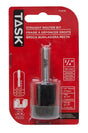 Task T24116 Router Bit, 3/4 in Dia Cutter, 1/4 in Dia Shank, Steel/Tungsten Carbide