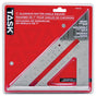 TASK T58005 Triangular Rafter Square, Aluminum, 7 in L