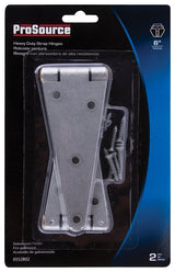 ProSource HSH-G06-C2PS Strap Hinge, 2.6 mm Thick Leaf, 6 in, Steel, 180 Range of Motion