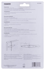 ProSource HSH-G06-C2PS Strap Hinge, 2.6 mm Thick Leaf, 6 in, Steel, 180 Range of Motion