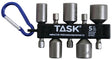 TASK T67395 Magnetic Nutsetter Assortment with Carabiner Clip