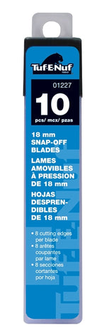 Tuf-E-Nuf 01227 Blade, 18 mm, Snap-Off Edge, 8-Point