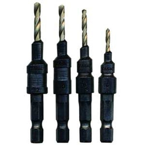 TASK T69010 Screw Drill Bit, #10 Dia, 1/4 in Dia Shank, Hex Shank