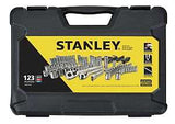 STANLEY STMT71652 Mechanics Tool Set, 123-Piece, Steel, Polished Chrome