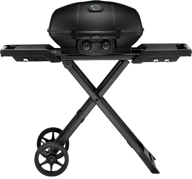 Napoleon Phantom TravelQ Series PRO285X-MK-PHM Portable Gas Grill, 12,000 Btu/hr BTU, Propane, 2-Burner, Black