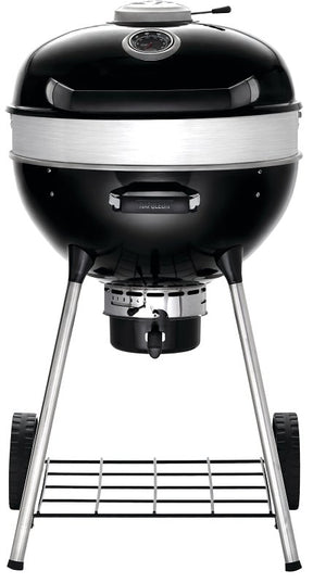 Napoleon Professional 22 PRO22K-LEG-3 Charcoal Kettle Grill, 360 sq-in Primary Cooking Surface, Black, Steel Body