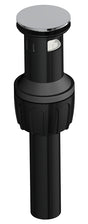 Boston Harbor TOBI22090016CP Drain Push Pop-Up with Overflow, Push Pop-Up, Plastic, Chrome, Chrome