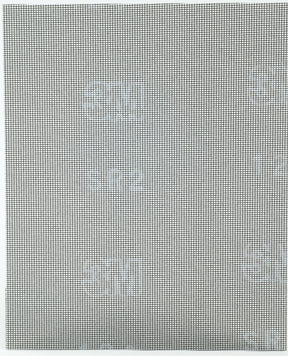 3M 10456 Sanding Screen, 11 in L, 9 in W, 180 Grit, Silicone Carbide Abrasive, Cloth Backing