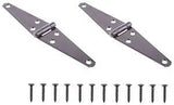 ProSource HSH-B04-C2PS Strap Hinge, 2 mm Thick Leaf, 4 in, Steel, 180 Range of Motion