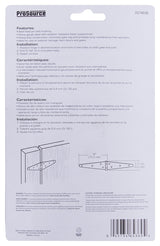 ProSource HSH-B06-C2PS Strap Hinge, 2.6 mm Thick Leaf, 6 in, Steel, 180 Range of Motion