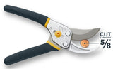 Woodland Tools Co 05-2001-100 Regular Duty Pruner, 5/8 in Cutting Capacity, Steel Blade, Bypass Blade, 9 in OAL