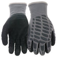 Boss Arctik B93121-L Work Gloves, Men's, L, Wing Thumb, Elastic Knit Wrist, Slip-On Cuff, Latex/Polyester, Black