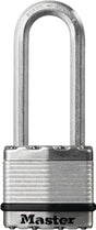 Master Lock Magnum Series M1BLCDLJHC Padlock, Different Key, Long Shackle, 5/16 in Dia Shackle, Boron Carbide Shackle