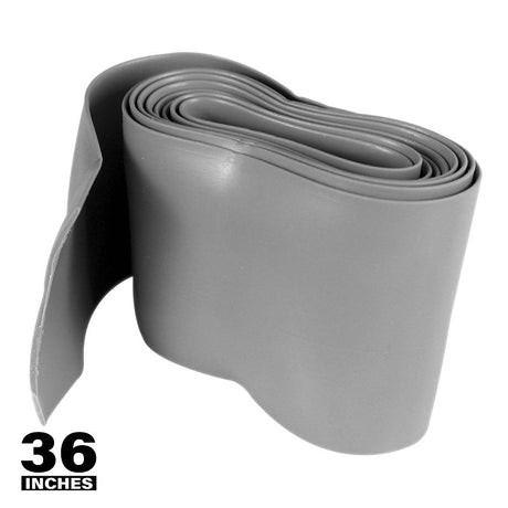 Prime-Line M 6022 Bottom Sweep, 1-1/2 in W, 1/16 in H, Gray, For: Most Older Style Drip Rail Systems, Shower Doors