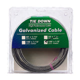 Tie Down Engineering Galvanized Steel 1/8 in. D X 100 ft. L Aircraft Cable