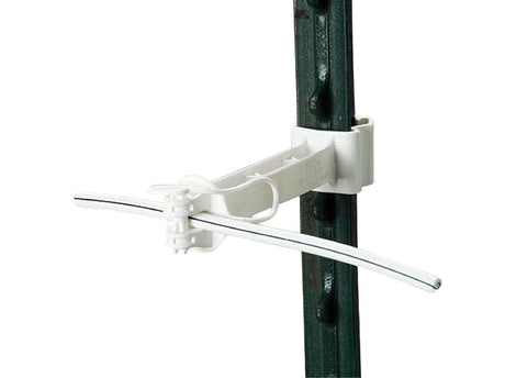 Gallagher G650134 T-Post Offset Insulator, White