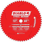 Diablo D1260CF Circular Saw Blade, 12 in Dia, 1 in Arbor, 60-Teeth, Cermet Cutting Edge