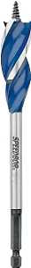 Irwin Speedbor 3041015 Auger Boring Bit, 7/16 in Dia, 6 in OAL, Tapered Flute, 3-Flute, 1/4 in Dia Shank, Hex Shank