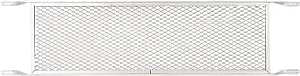 M-D 33209 Screen Door Push Grill, 7.69 in W, 34.31 in H, Aluminum, Mill, For: 36 in Doors