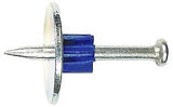 Blue Point Fasteners PDW25-63F10 Drive Pin with Metal Round Washer, 0.14 in Dia Shank, 2-1/2 in L, Steel
