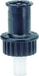 Toro 53113 Spray Sprinkler, Black, Part-Circle, 1/2 in Connection, 5 to 15 ft, 27 deg Nozzle Trajectory, Spray Nozzle