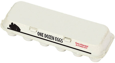 Little Giant EGGCTNSLD Egg Carton, 11-3/4 in L, 4 in W, 1 Dozen Capacity, Paper, Gray, Pack of 200