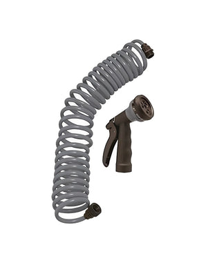 Orbit 26382 Garden Hose, 25 ft L, Polyurethane, Gray