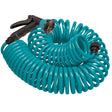 Orbit 27436 Coil Garden Hose, 50 ft L, Green
